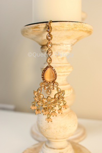 Rubi || Earrings and Tikka
