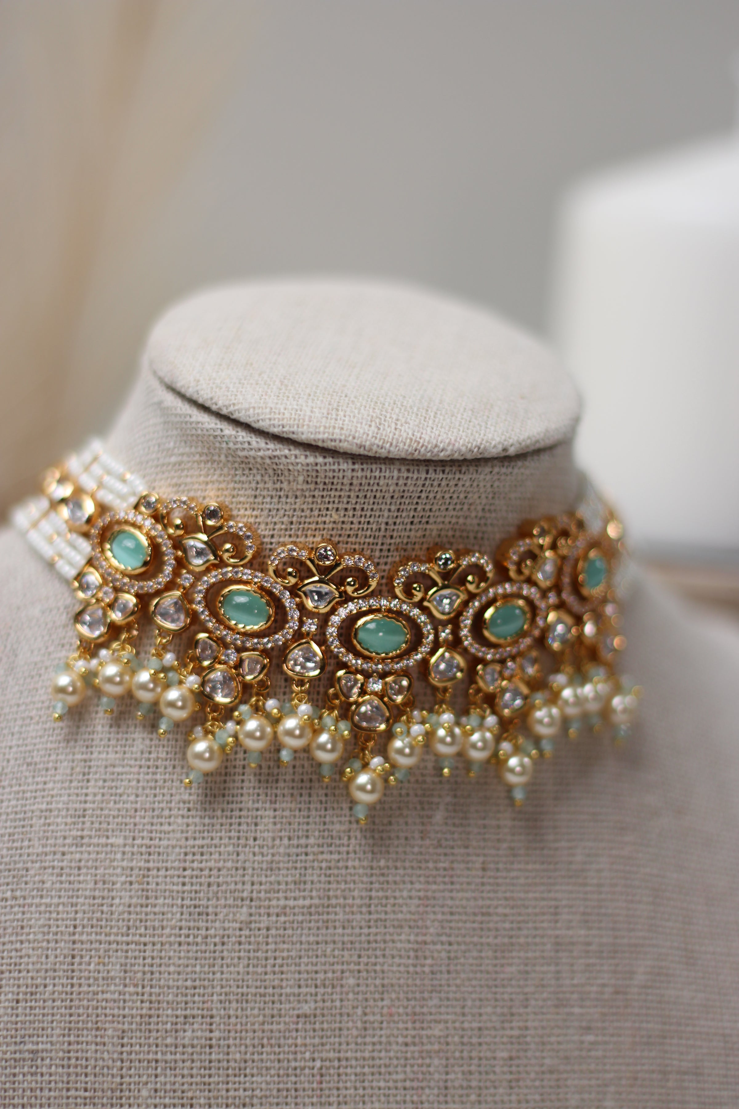 Lila || Kundan Set