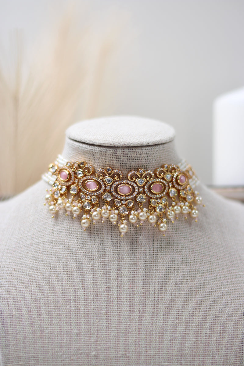 Lila || Kundan Set