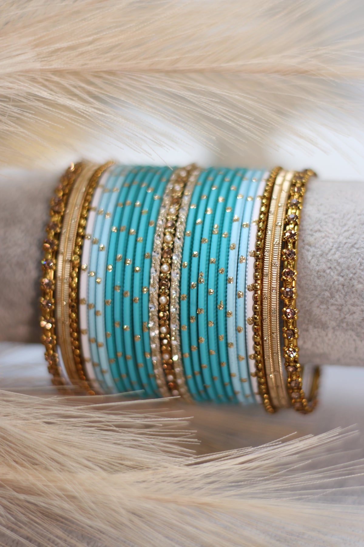 Ombre Blue || Bangle Set