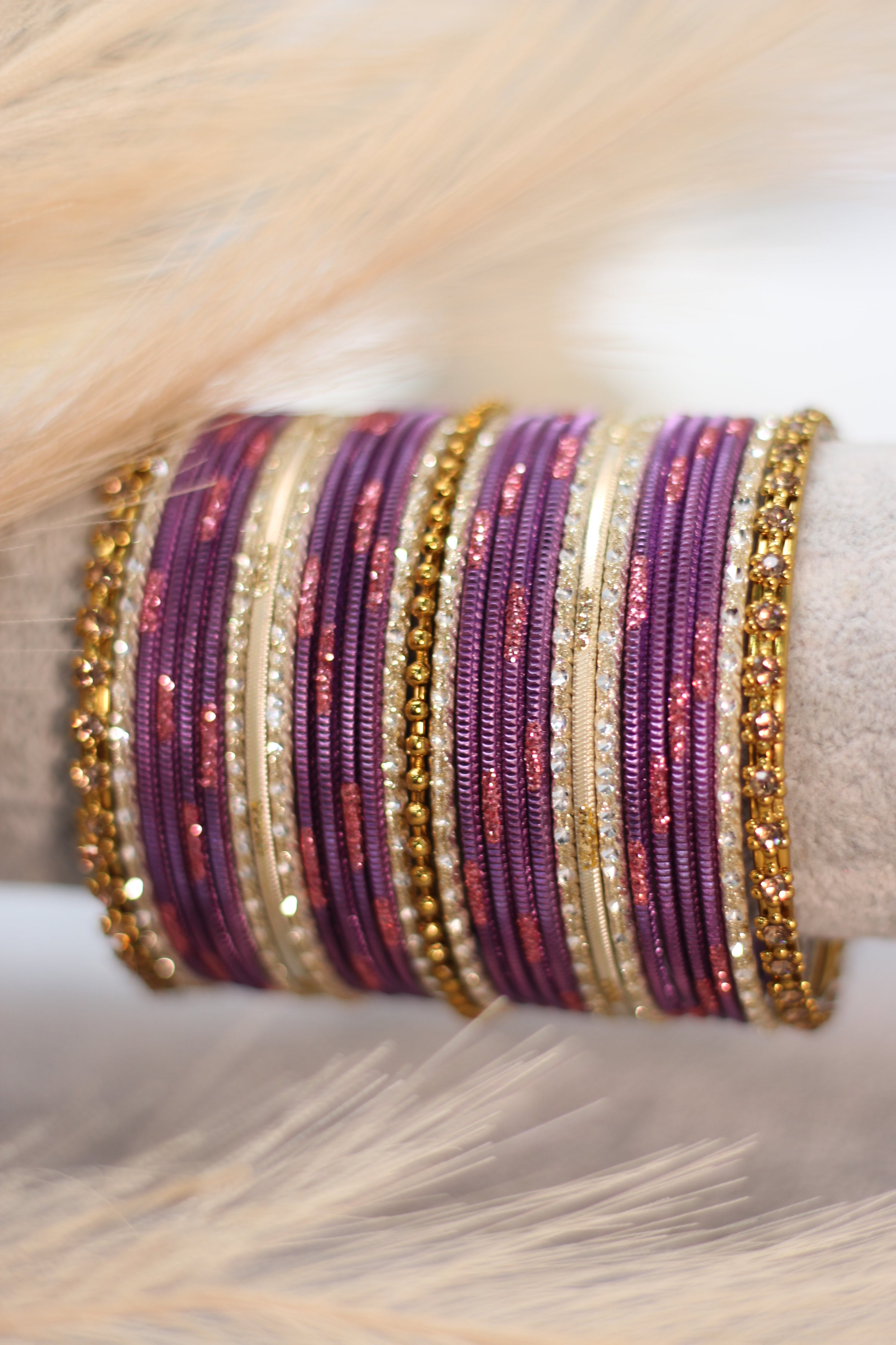 Purple Serenade || Bangle Set