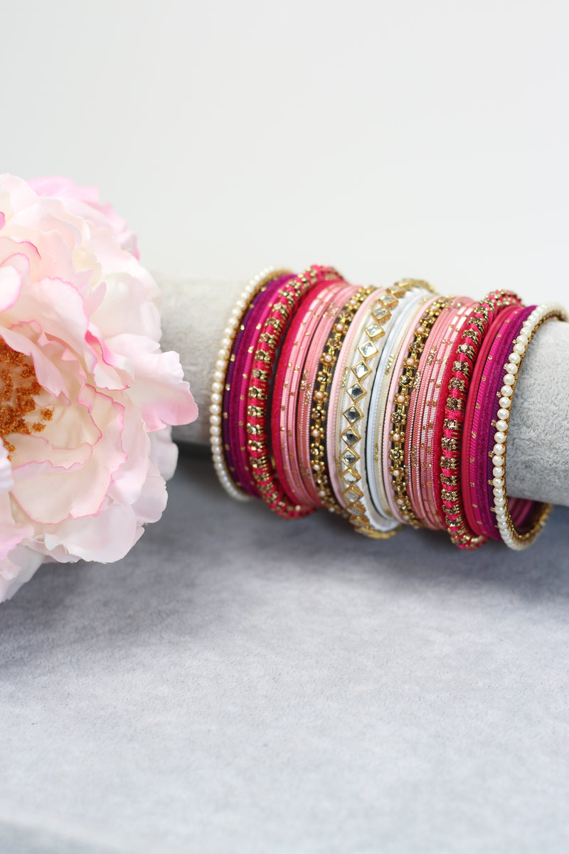 Cerise || Bangle Set