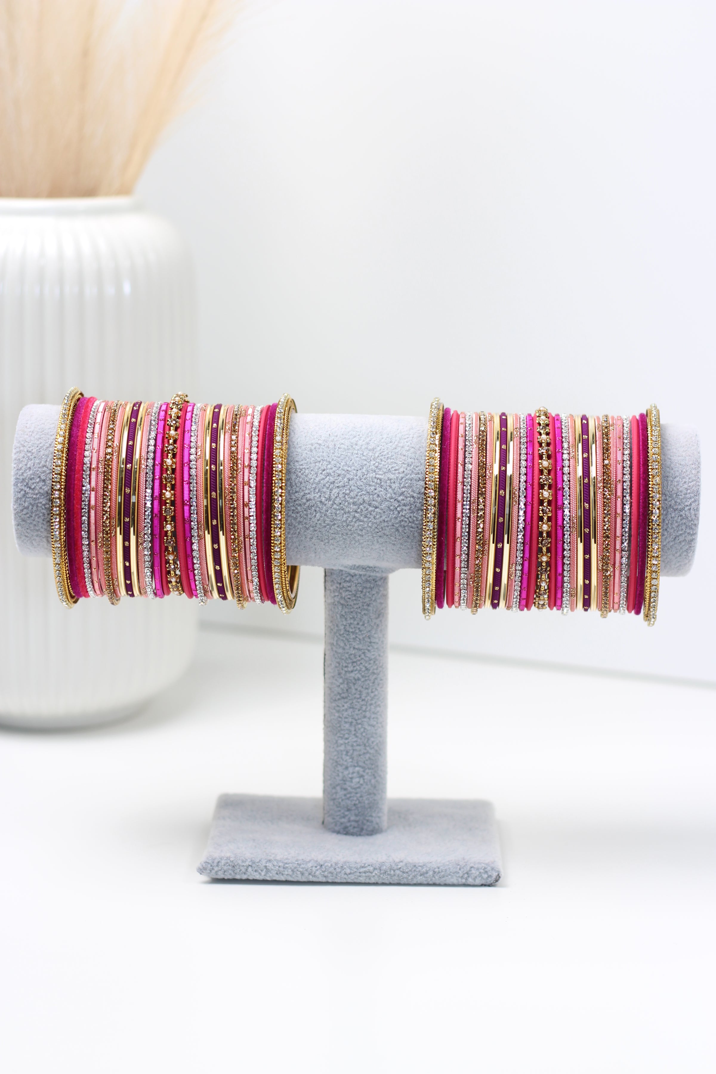 Fuchsia || Bangle Set