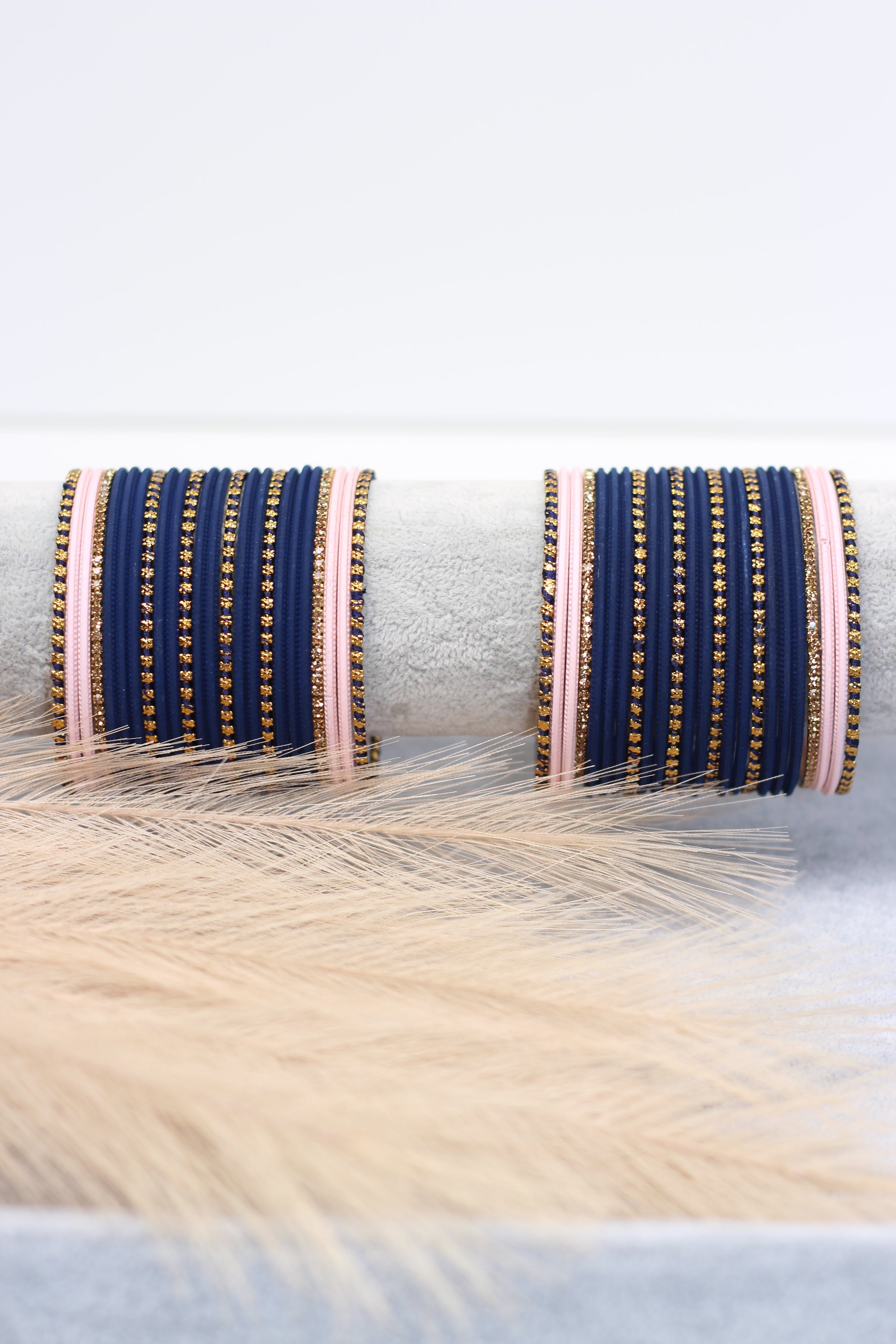 Navy Blue || Bangle Set