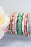 Pink Posy || Bangle Set