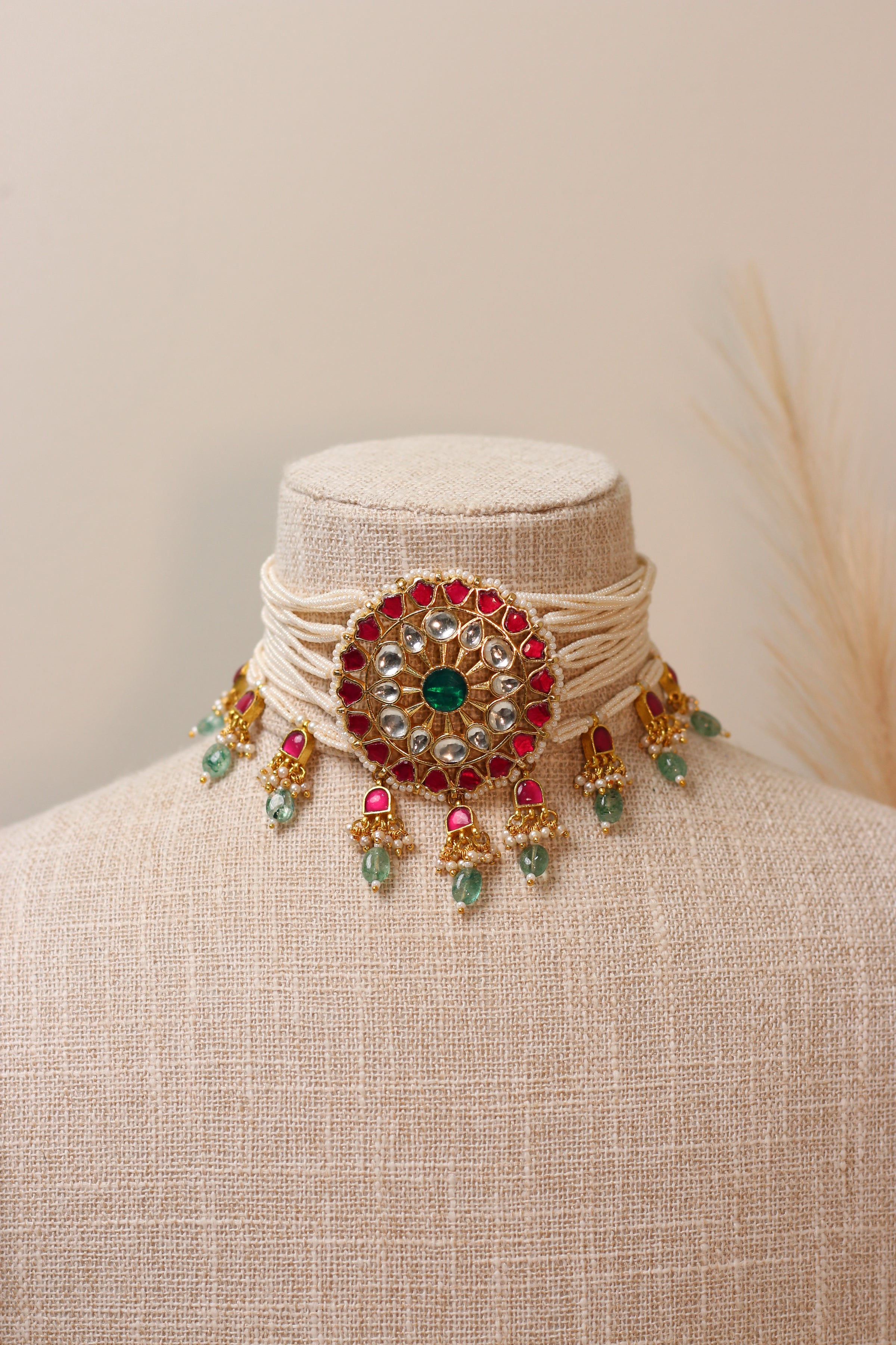 Sahiba || Pachi Kundan Set