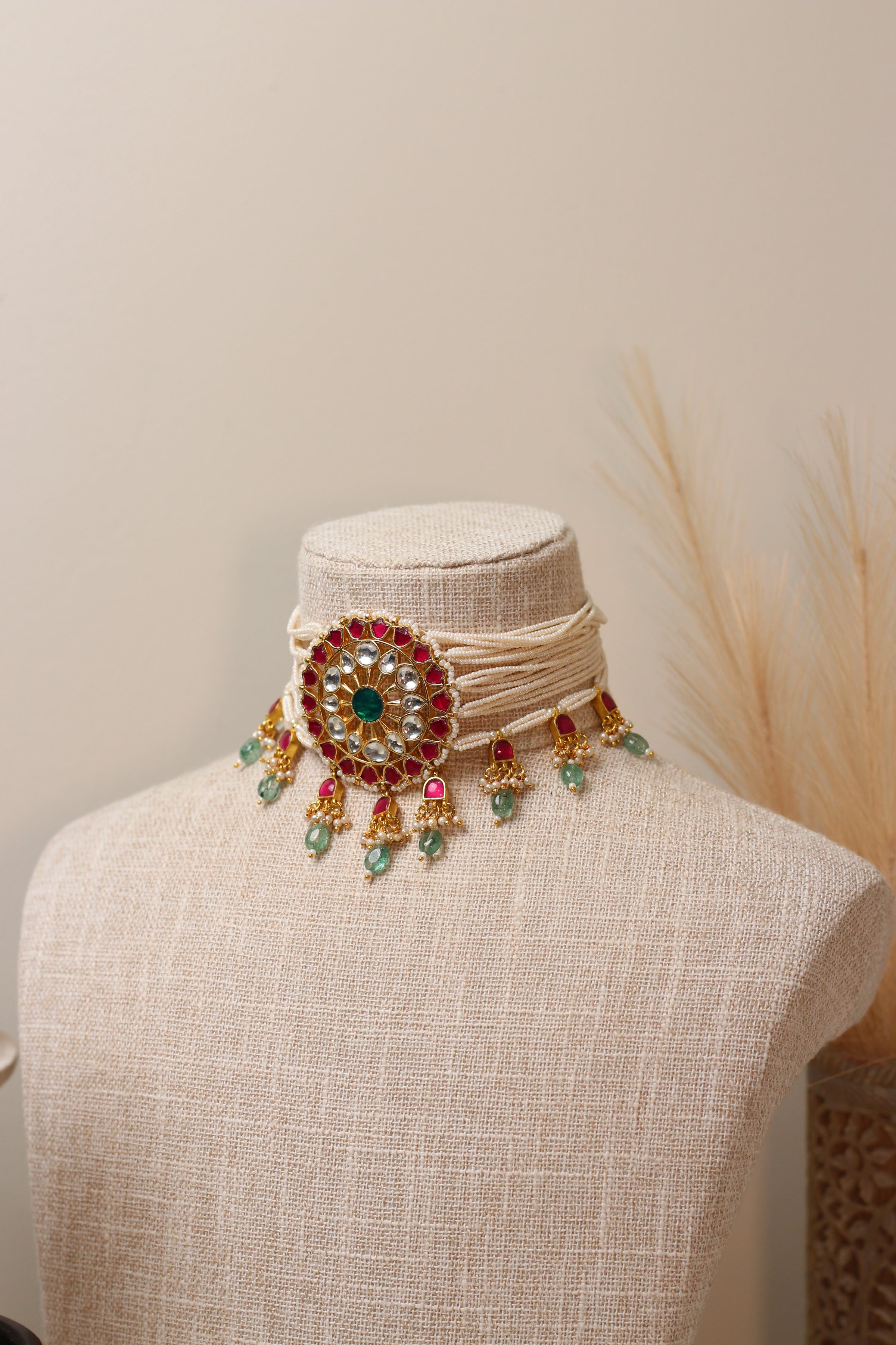 Sahiba || Pachi Kundan Set