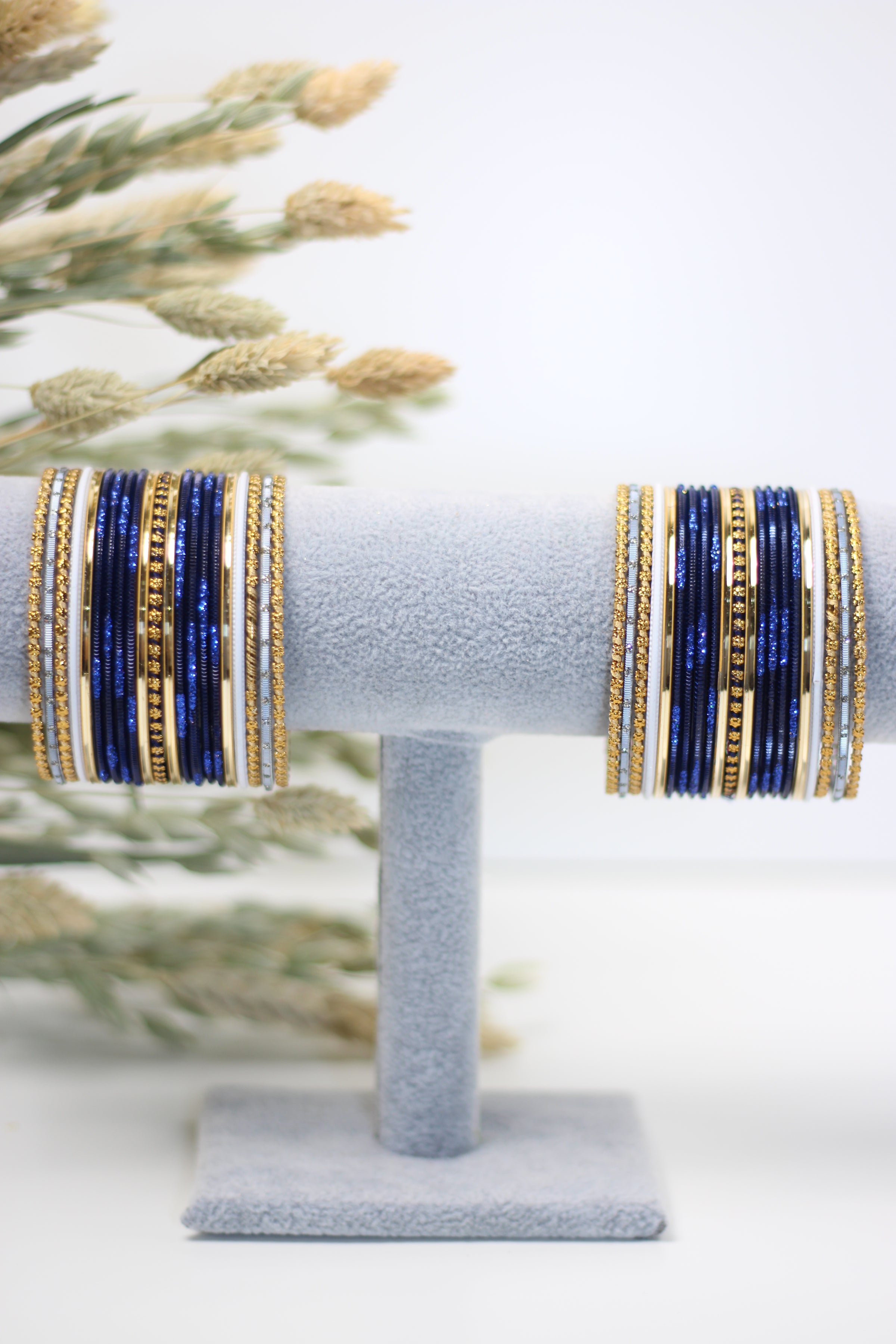 Stormy Blue || Bangle Set