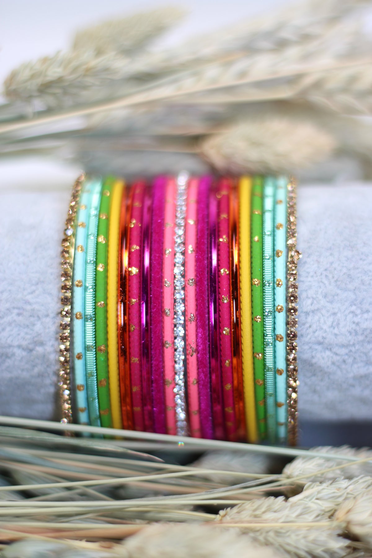 Vibrant Meadow || Bangle Set