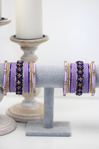 Lush Lavender || Bangle Set