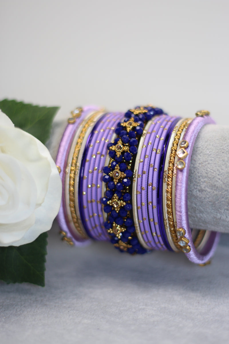 Lush Lavender || Bangle Set