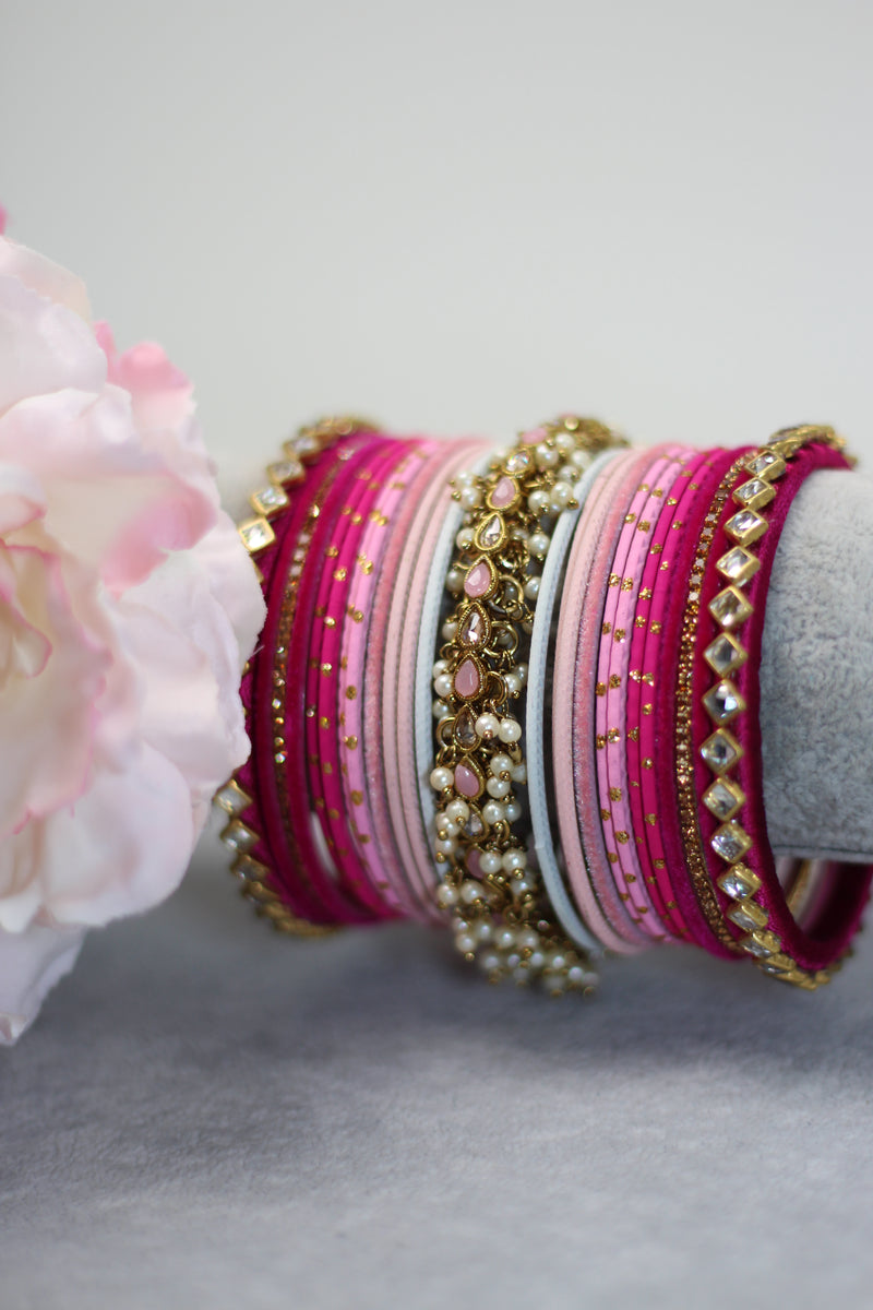 Pink Passion || Bangle Set