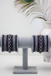 Navy Nebula || Bangle Set