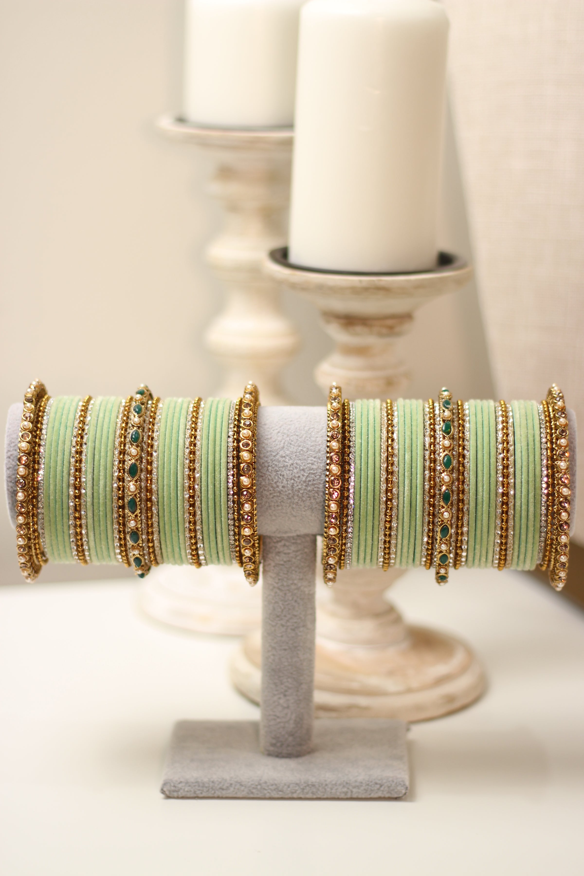 Leafy Green || Bangle Set