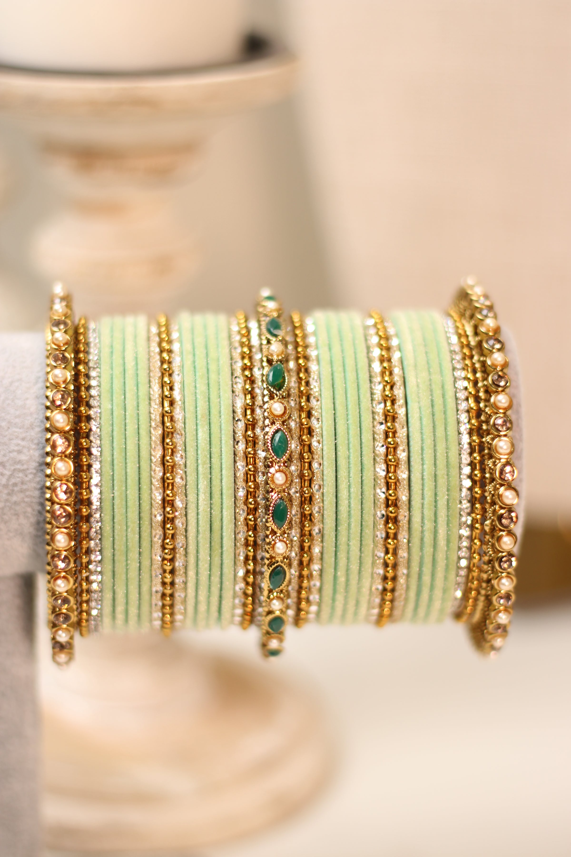 Leafy Green || Bangle Set