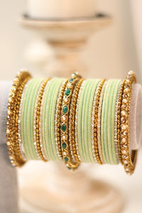 Leafy Green || Bangle Set