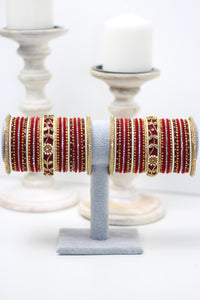 Majesty Maroon || Bangle Set