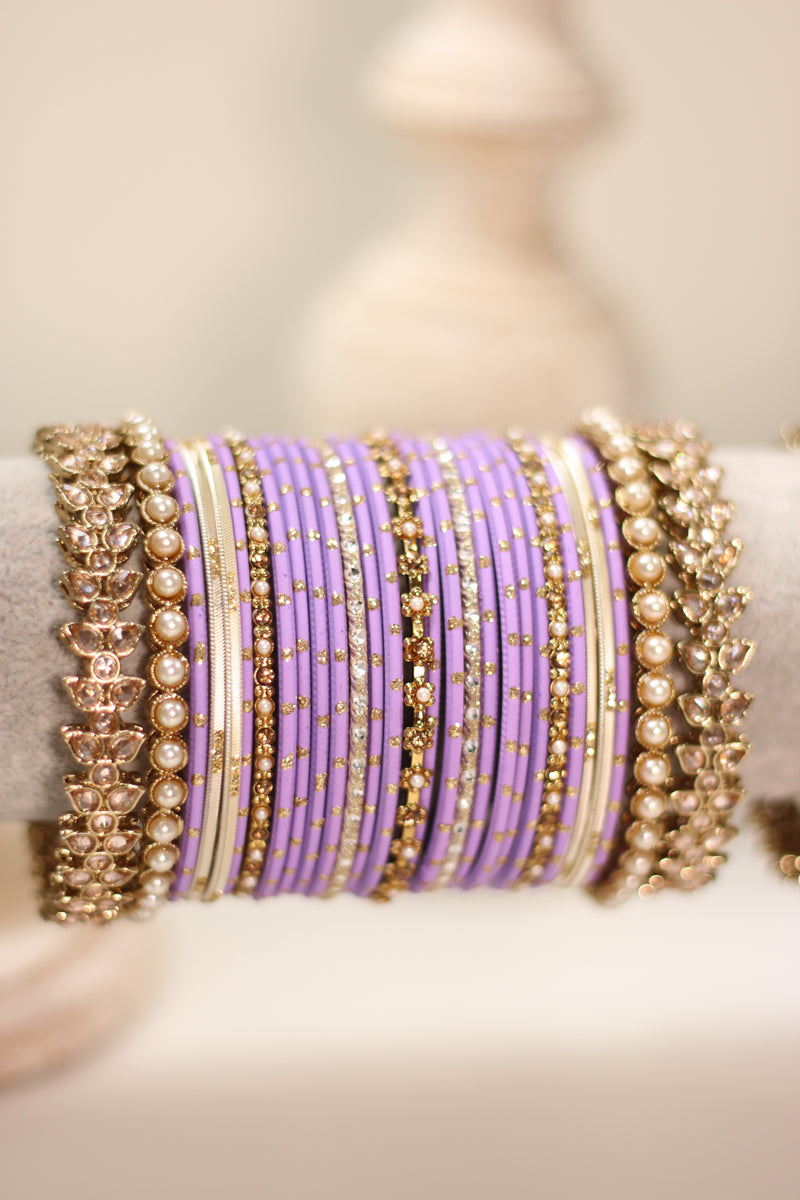 Lilac Mist || Bangle Set