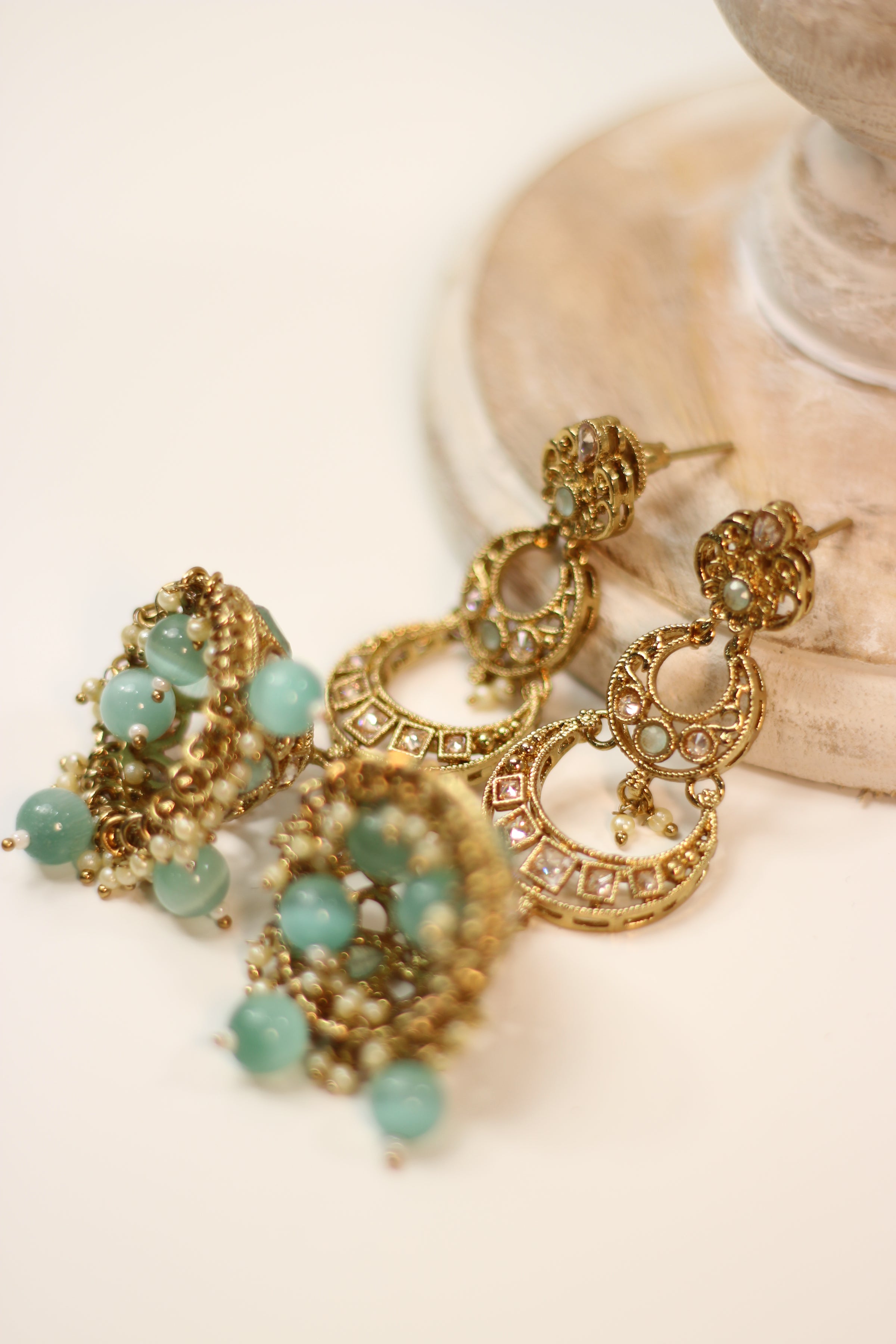 Iman || Earrings and Tikka