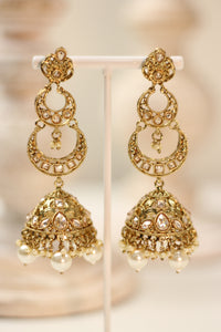 Iman || Earrings and Tikka