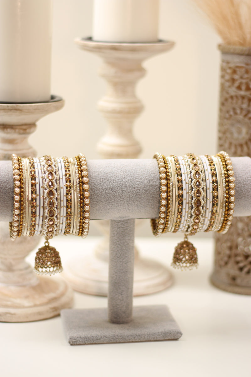 Ivory Essence || Bangle Set