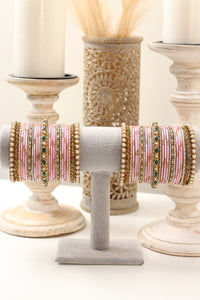 Pink Petal || Bangle Set