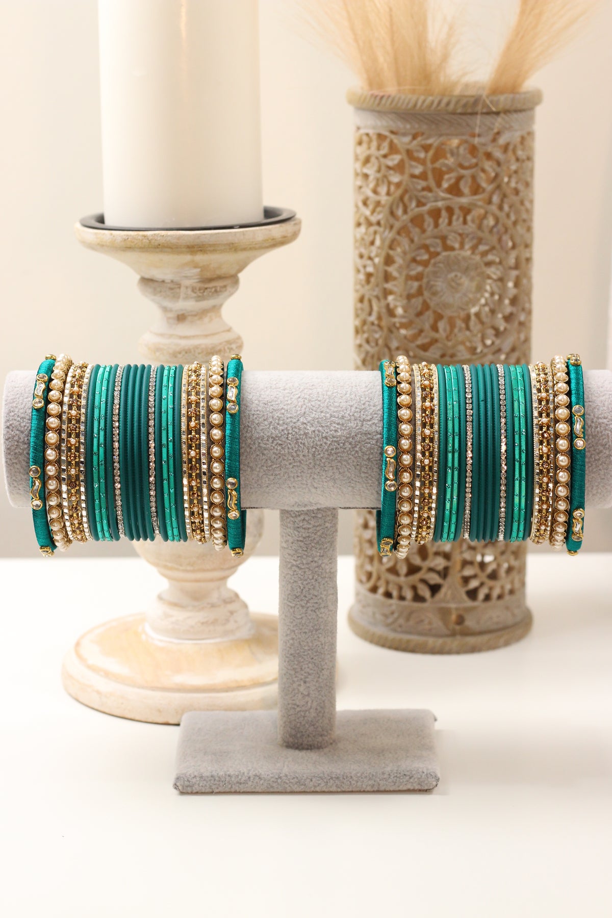 Teal Treasure || Bangle Set