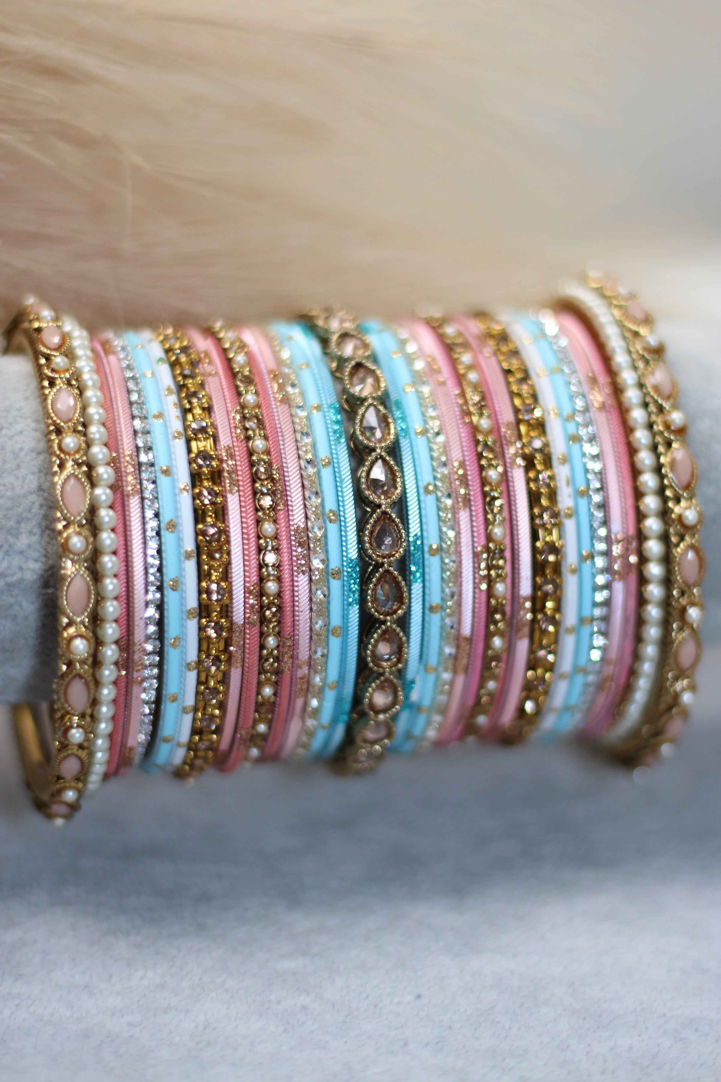 Cotton Candy || Bangle Set