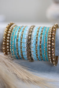 Blue Oasis || Bangle Set