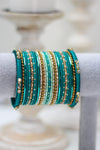 Peacock Tails || Bangle Set