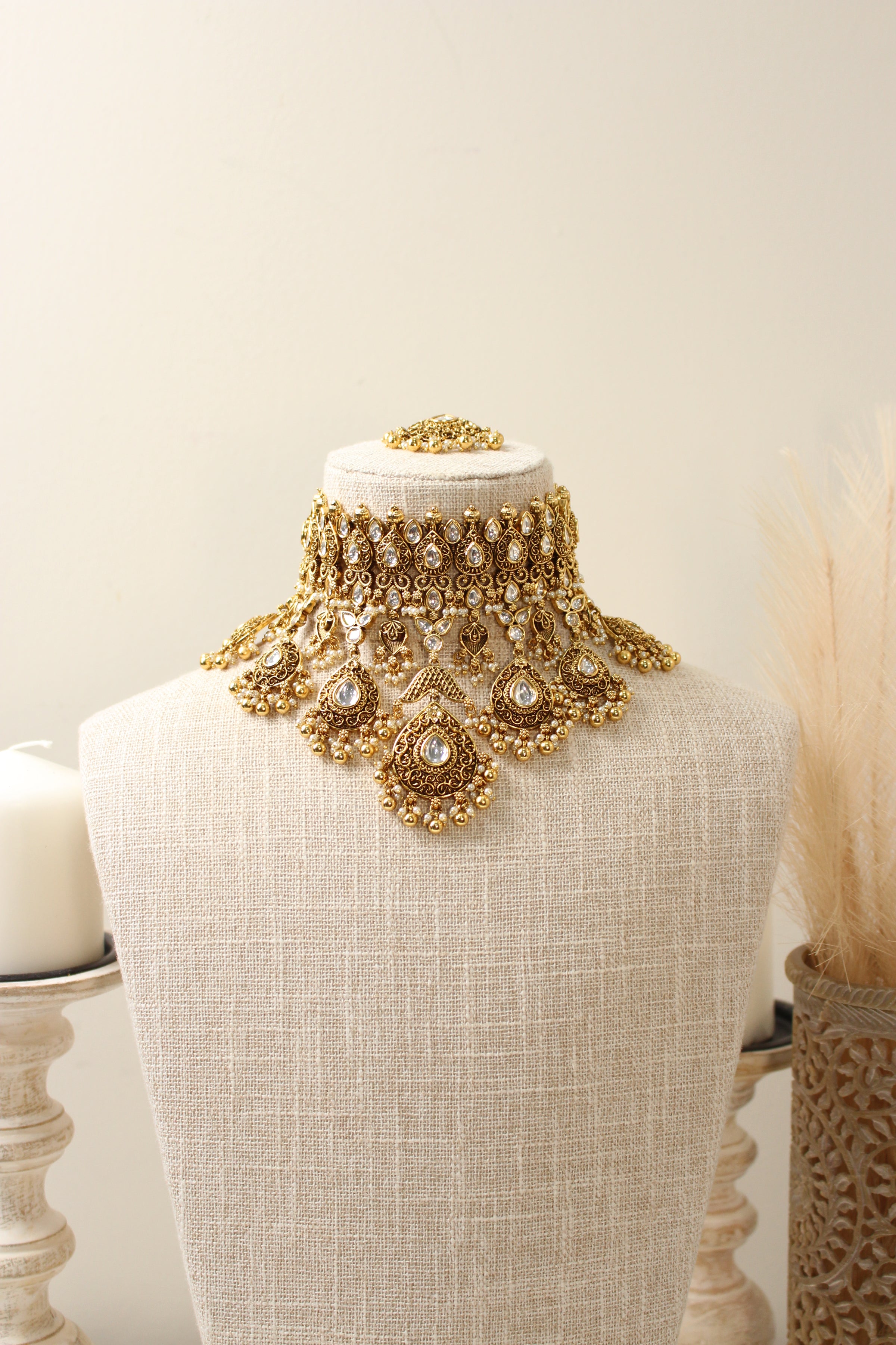 Teji || Bridal Kundan Set