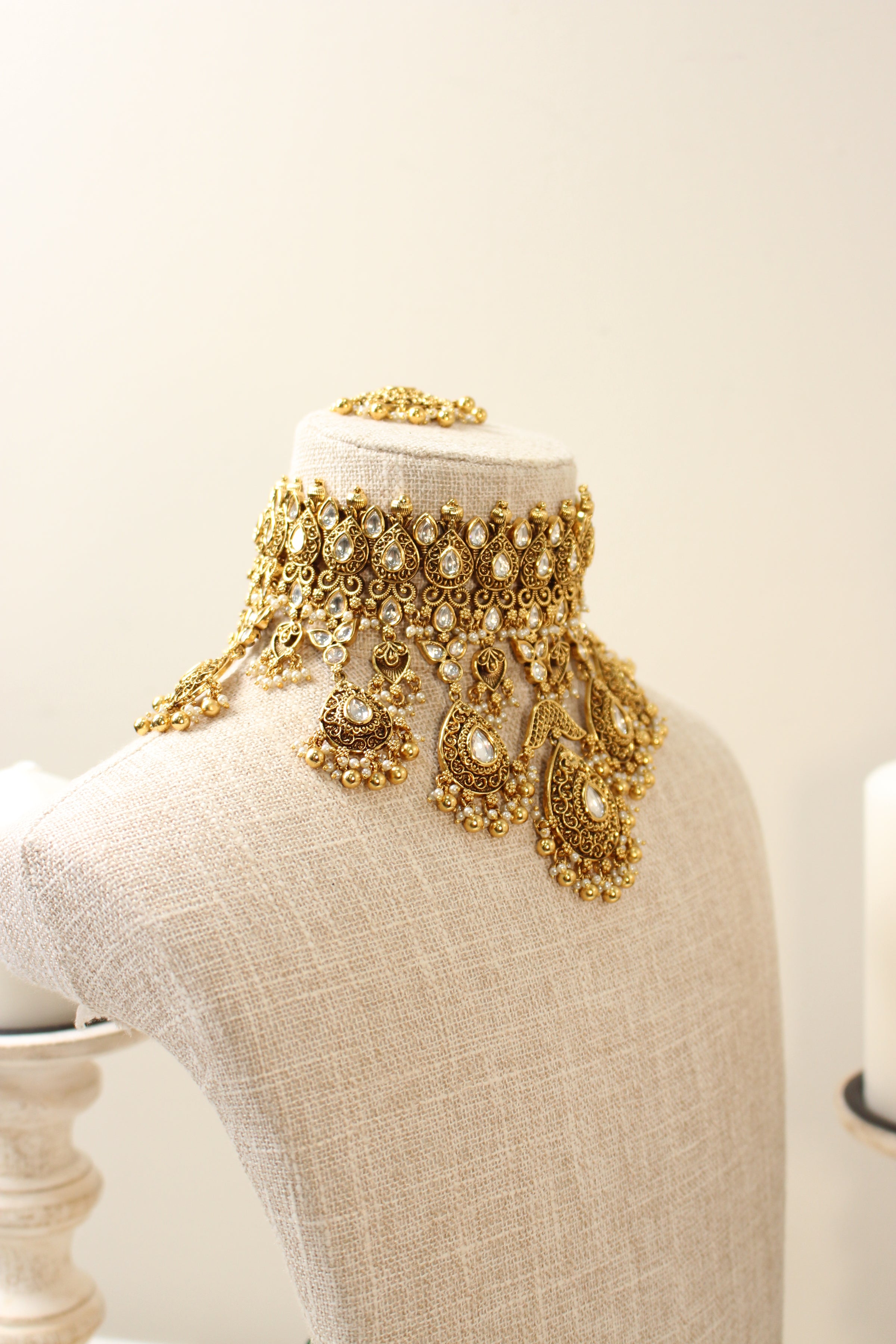 Teji || Bridal Kundan Set