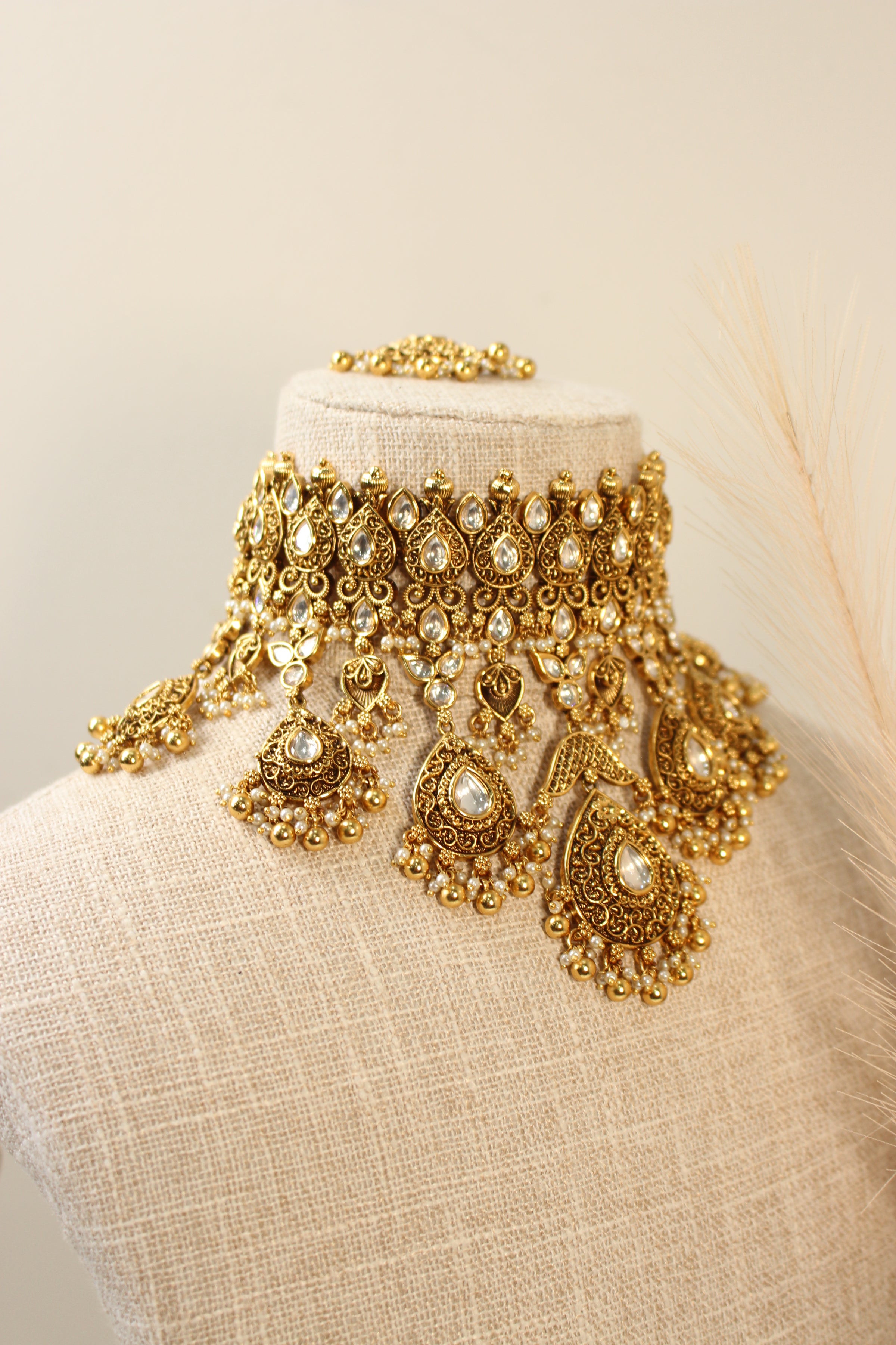 Teji || Bridal Kundan Set